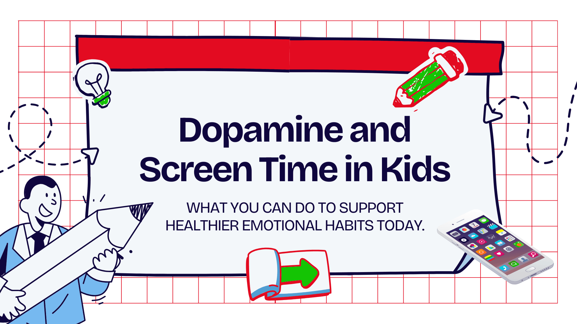 Dopamine and screen time in kids