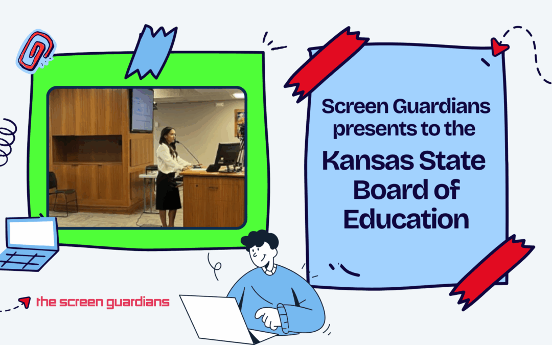 Screen Guardians presents to the Kansas State Board of Education