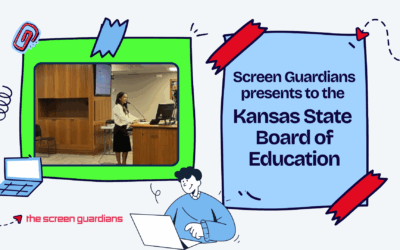 Screen Guardians presents to the Kansas State Board of Education
