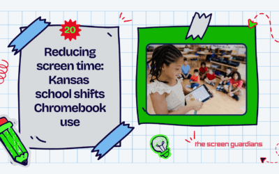 Reducing screen time: Kansas school shifts Chromebook use