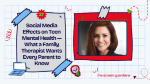 social media effects on teen mental health expert Tessa Stuckey