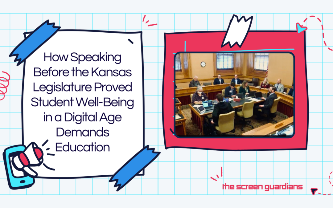 Speaking Before the Kansas Legislature: Why Student Well-Being in a Digital Age Demands More Than Policy