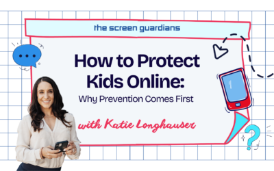 How to Protect Kids Online: Why Prevention Has to Come First