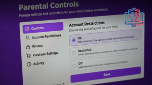 Roblox parental controls