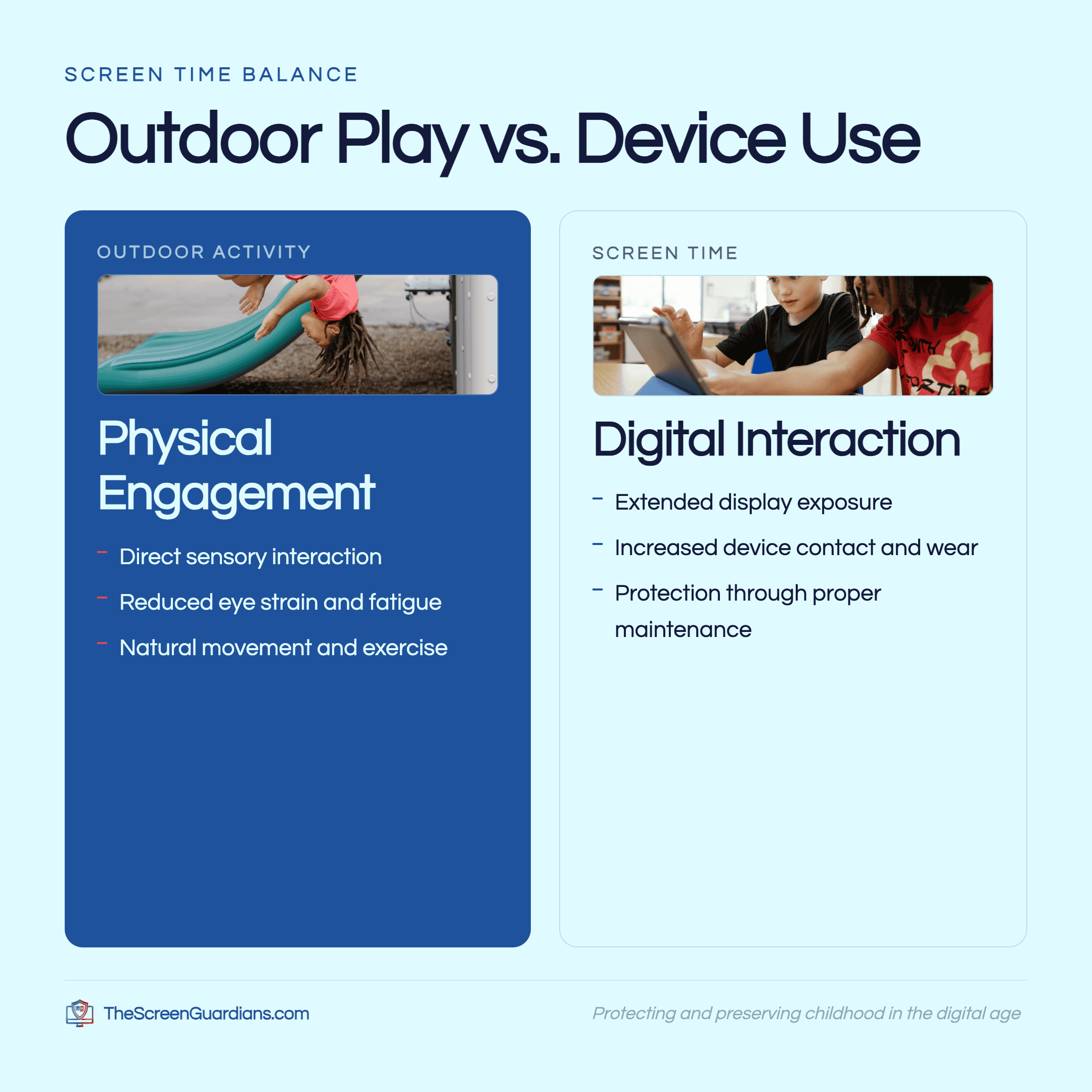 screen time balance - kids and screen time