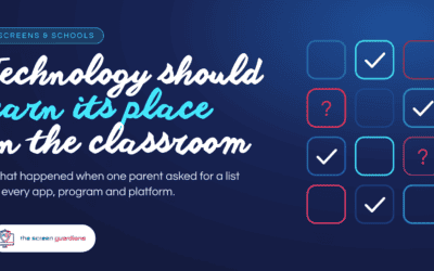 Technology Should Earn Its Place in the Classroom